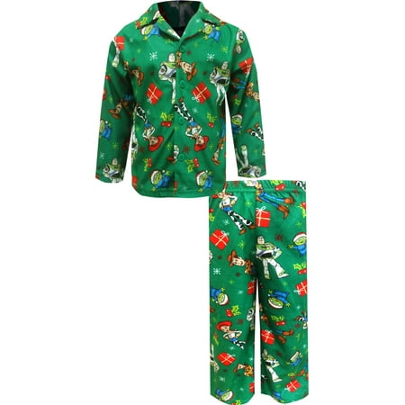 Toy Story Boys' Toy Story Boys' Christmas Flannel Pajama