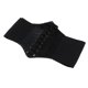thumbnail image 2 of Cinturón ancho de cintura elástica para mujer Cinturón De Cintura Ancha De Cuero De PU Para Mujer Cinturón De Banda Elástica Cincher Negro M Negro m Magideal Cinturón ancho de cintura elástica para mujer, 2 of 7