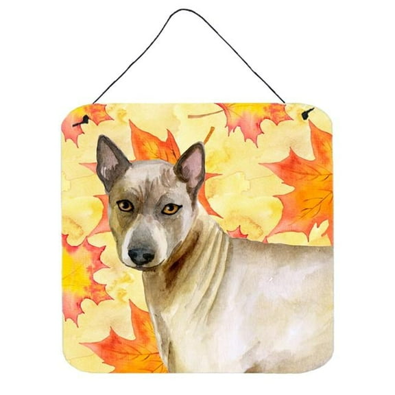 Thai Ridgeback Fall Wall or Door Hanging Prints, 6 x 6 in.