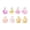 Pastel, variant on Squeezable Perfume Bottle Fidget Toys, 8 Random Glitter Stress Relief Squeeze Toys with Chain, Adults Office School Anxiety Relief Party Favors