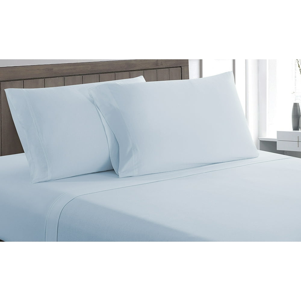 100 Cotton Jersey 3 pc sheet set Full Blue