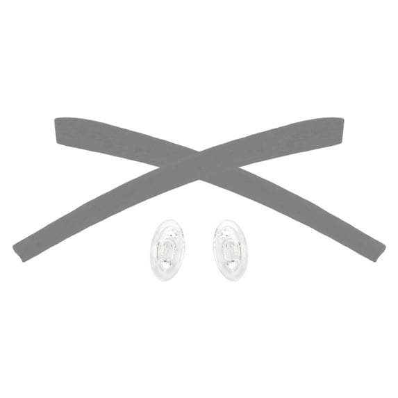Vonxyz Gray Replacement Earsocks Nosepieces Rubber Kits for Oakley Wingspan OX5040 OX5052 Glasses