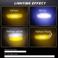 thumbnail image 3 of Par Auxiliares Led Externo Faros Para Auto Moto Con Estrobo, 3 of 8