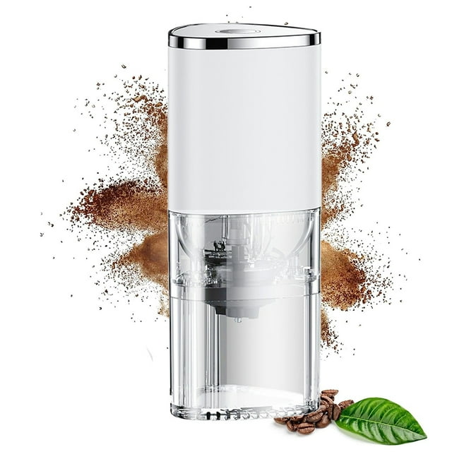 Coffee Grinder,Coffee Grinder Electric Burr,Mini Coffee Grinder Automatic Cordless Coffee Bean Grinders