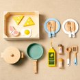 thumbnail image 1 of Children Toys Kitchen Pretend Play Cooking Food Bread Knife Plate Cake Coffee Simulation Afternoon Tea Set Wooden Toys For Girls, 1 of 6