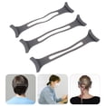 thumbnail image 1 of LOLIPPYY 3Pcs Mask Hook Silicone Extension Strap Grey for Adults Daily Use, 1 of 8