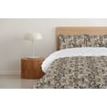 thumbnail image 4 of Ambesonne Boho Down Alternative Quilt Comforter, Ethnic Style Branches Folk Art, Full, Ecru Dark Brown Sepia, 4 of 5