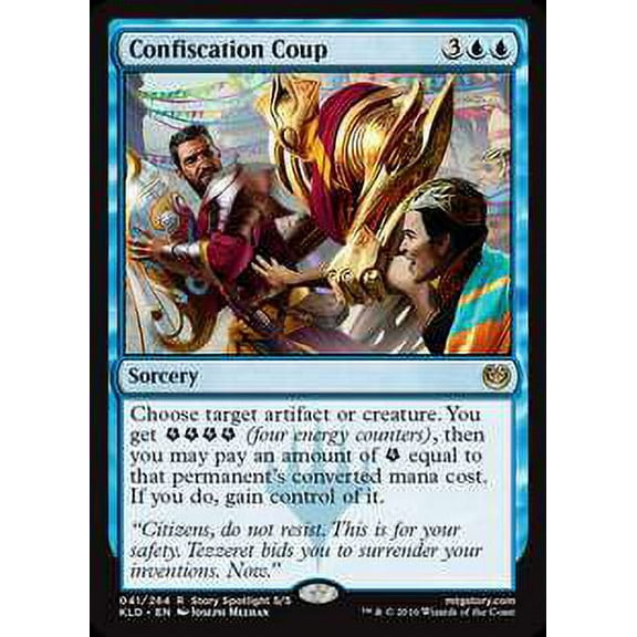MtG Kaladesh Rare Confiscation Coup (Foil) #41