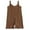 Brown, variant on Plus Size Maternity Jumpsuit Seamless Yoga Vest with Lift for Outdoor Exercise and Wear