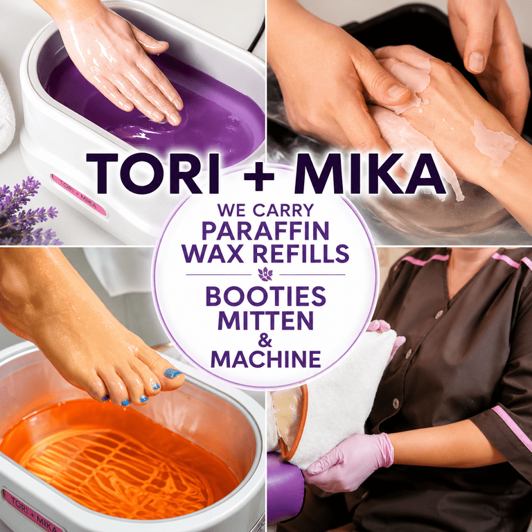 Cre8tion Paraffin Wax Refill 6 lbs Lavender for Hands and Feet