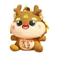 thumbnail image 4 of Dragón de peluche de juguete dragón chino muñeca de peluche dragón muñeca dragón animal relleno para dormitorio decoración del hogar, 4 of 9