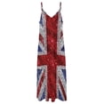thumbnail image 6 of British Flag Sleeveless Dress Loose Women's Dress Dresses Luxury Evening Dresses, 6 of 8