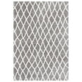 thumbnail image 2 of SAFAVIEH Tahoe Zyana Modern Shag Area Rug, 5' x 7', Grey/White, 2 of 5