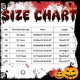 thumbnail image 3 of CPNG Boys and Girls Sweatpants Elastic Waist Wide Leg Sweat Pants with Halloween Themed Print Casual Baggy Jogger Pants, 3 of 6