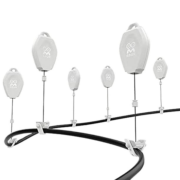 OOM VR Cable Management 6 Sets of Retractable Ceiling Pulley System for