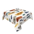 thumbnail image 2 of YFYANG Square Polyester Table Cloth, 54" x 54" Reusable Table Cover Kitchen Dining Room Vintage Abstract Watercolor Decorative Tablecloths for Tables of 2-4 People, 2 of 8