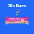 thumbnail image 2 of MadeGood Chocolate Drizzle Birthday Cake Granola Bars, 10 Snack Bars, 0.78 oz pack of 2, 2 of 5