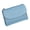 Blue, variant on Unisex Pebble Leather Wallet, 5.3In Short Genuine Leather Coin Card Holder, Unisex Clutch Bags, Can Hold Coins, Id Cards
