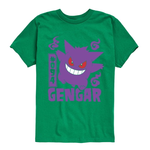 Pokémon - Gengar Short Sleeve Graphic T-Shirt