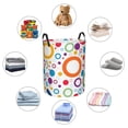 thumbnail image 6 of ZICANCN Creative Ring Circle Laundry Basket Organizer , Dirty Clothes Hamper for Bathroom Kids Girls Boys Laundry Hamper Medium, 6 of 8