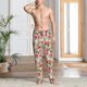 thumbnail image 2 of Balery Rose Flowers Pantalones de pijama para hombre, pijama ultraligero, pantalón de descanso-Small, 2 of 6