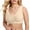 Beige, variant on Bras for Women Front Closure No Underwire Bra Comfy Wide Strap Padded Push Up Bra Breathable for Everyday Comfort, 34A/B-40A/B