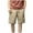 Beige, variant on DAETIROS Khaki Shorts for Men-Relaxed Fit Drawstring Cotton Outdoor Fashion Casual Mens Summer Shorts on Clearance Khaki Size S-3XL