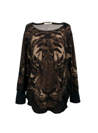 Ladies top tiger jumper