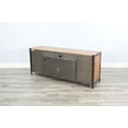 thumbnail image 4 of Sunny Designs Industrial TV Stand with Open Shelving and Metal Accents, 4 of 4