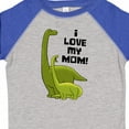 thumbnail image 4 of Inktastic I Love My Mom with Baby and Mommy Brontosaurus Boys or Girls Toddler T-Shirt, 4 of 5