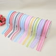 thumbnail image 2 of Namzi gifts, flowers, gift box packaging ribbons, checkered transparent ribbons, bow decorations, gift box packaging ribbons (light blue), 2 of 2