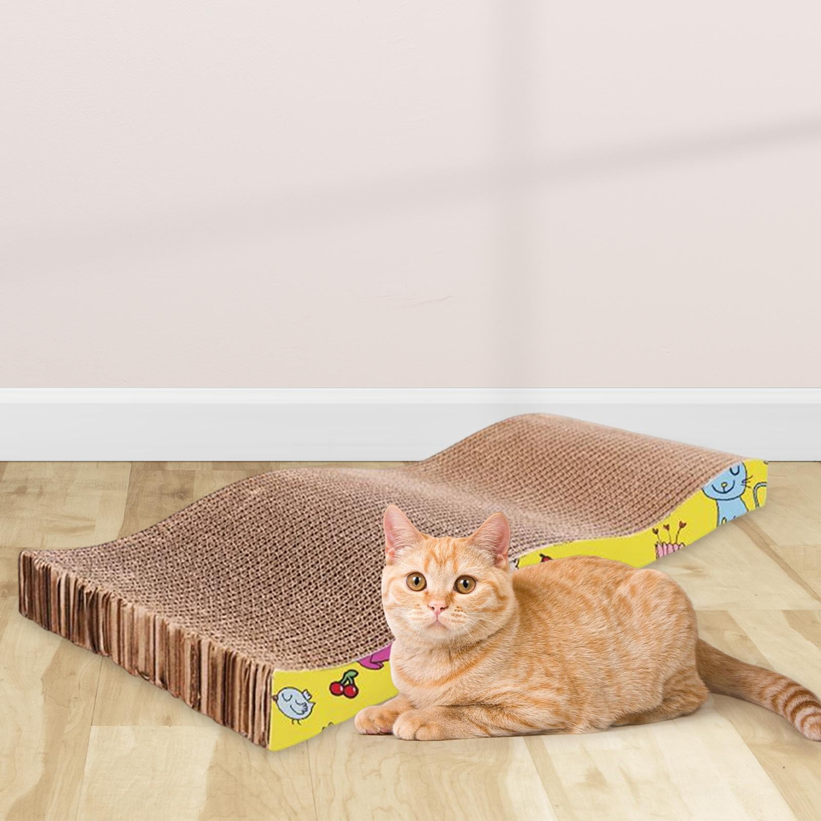 Bvdfgk Cat Scratch Pad Scratching Furniture Protector Mat Bed Lounge Sofa Cat Scratcher Surge 70x24x6cm