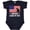 Navy Blue, variant on Inktastic Military Soldier Daddy Always My Hero Boys or Girls Baby Bodysuit