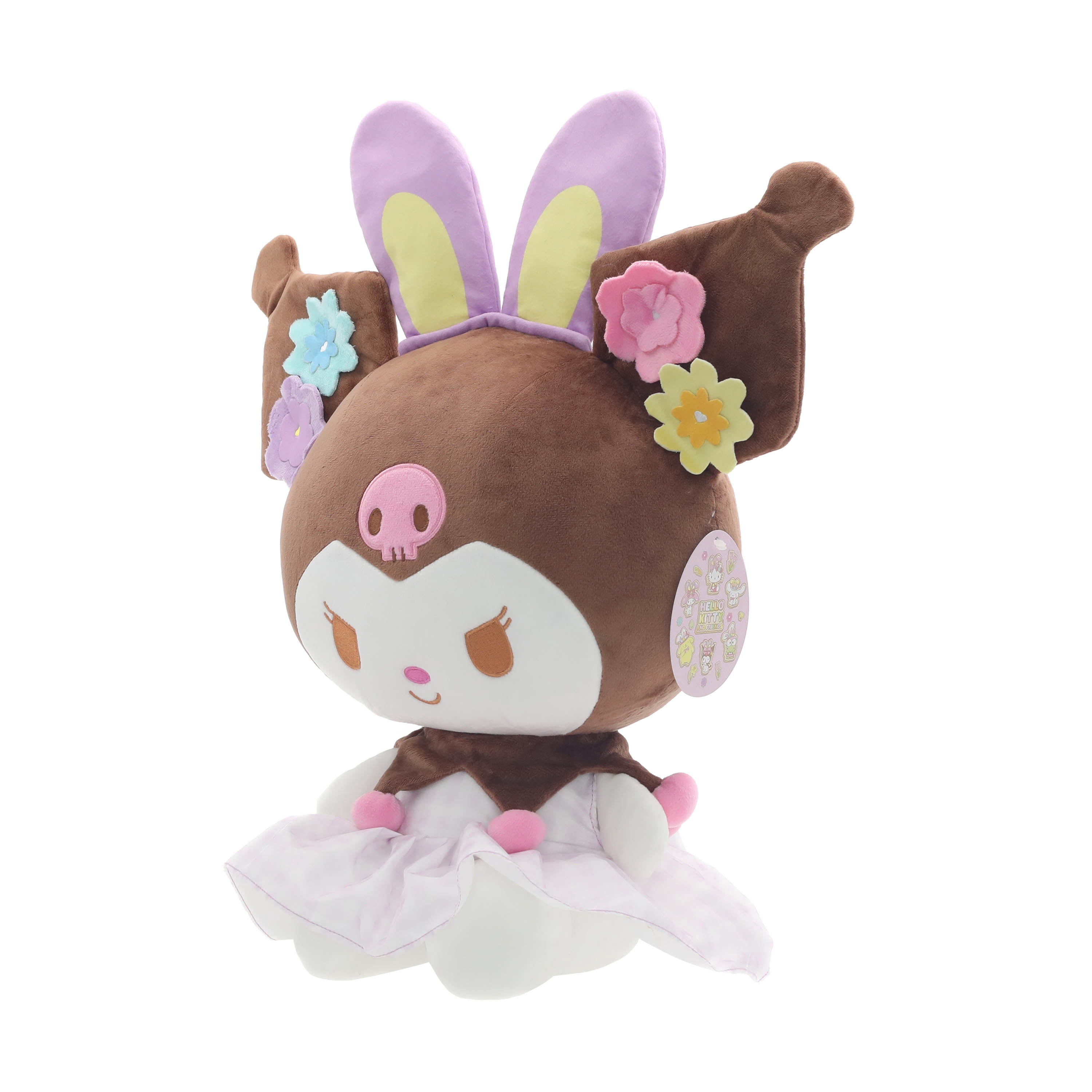 Sanrio® Kuromi™ Jumbo 14.5-inch Plush Toy with Easter Bunny Ears