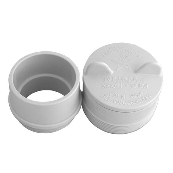 Aquastar Pool HV101 2 in. Hydrostatic Relief Valve, White
