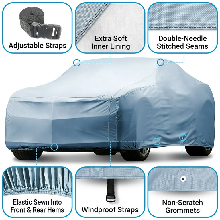 Custom Car Cover Fits: [Tesla Model S] 2013-2023 Waterproof All