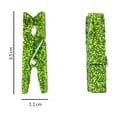 thumbnail image 2 of Pinzas De Madera Pen+Gear Con Glitter De Colores 12 Pzas, 2 of 3