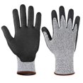 thumbnail image 3 of Guantes de trabajo de nitrilo de nailon de primera calidad, 12 pares, ajuste elástico cómodo 3D, agarre firme, delgados y livianos, duraderos, transpirables y frescos, lavables a máquina; (M, 3 of 5