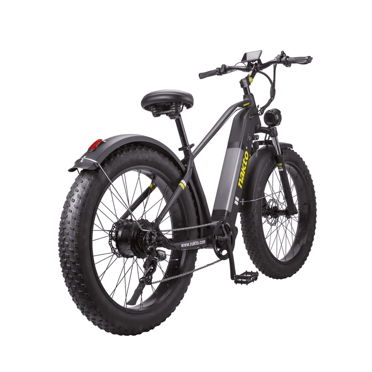 Nakto F6 26" Electric Bicycle 750w Motor 48v 26Ah Li-Ion Battery Adult  Mountain Bike - Black - Walmart.com