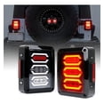 thumbnail image 1 of JUEGO CALAVERAS JEEP WRANGLER 07-18 XPRITE(3 HEXAGONO NEON) BLACK PARA AÑO: 2014, 1 of 1