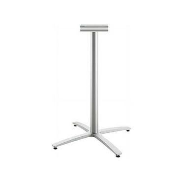 HON BTX42SPR8 Between Table Standing Height Silver X-Base, for 36"