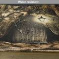 thumbnail image 6 of Ambesonne Fantasy Place Mats Set of 4, House Tree, Standard Size, Umber Brown, 6 of 6