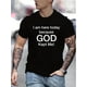 thumbnail image 1 of Tees For Men, 'God Kept Me' Print T Shirt, Casual Short Sleeve Tshirt For Summer Spring Fall, Tops As Gifts Tee For Adult, Men, Women, Teen, Teenager, Adolescent, Youth., 1 of 6