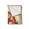 thumbnail image 2 of Movie Theater Soft Flannel Fleece Throw Blanket, Old Movie Camera Surrounded by Stars on Grungy Background, Cozy Plush for Indoor and Outdoor Use, 50" x 60", Pale Brown Vermilion, by Ambesonne, 2 of 5
