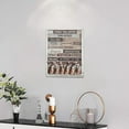 thumbnail image 3 of Farmhouse Inspirational Office Wall Art In This Office Pictures Wall Decor Motivational Teamwork Rustic Canvas Decor Prints Painting Framed Office Artwork for Office Ready to Hang 12"x16", 3 of 6