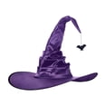 thumbnail image 2 of Accesorios para disfraz de Halloween con punta puntiaguda, personaje de cosplay, mago, ala ancha, colgante Murciélago, 2 of 9