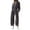 2-dark gray jumpsuits for women, variant on UPPADA Womens One Piece Jumpsuit Long Sleeve Half Zip Overall Wide Leg Fall Outfits Tracksuit Casaul Wear Black,L