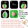 thumbnail image 2 of Cepillo de aseo para gatos de 4,5 pulgadas, soporte de pared, rascador de cara de esquina para gatos, peine de masaje de esquina de pared para gatos y perros (rosa), 2 of 5
