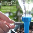 thumbnail image 3 of Inserción de maceta con riego automático, pico de riego para plantas con interruptor de válvula de control ajustable, dispositivo de riego para plantas en macetas de interior y exterior, 3 of 7