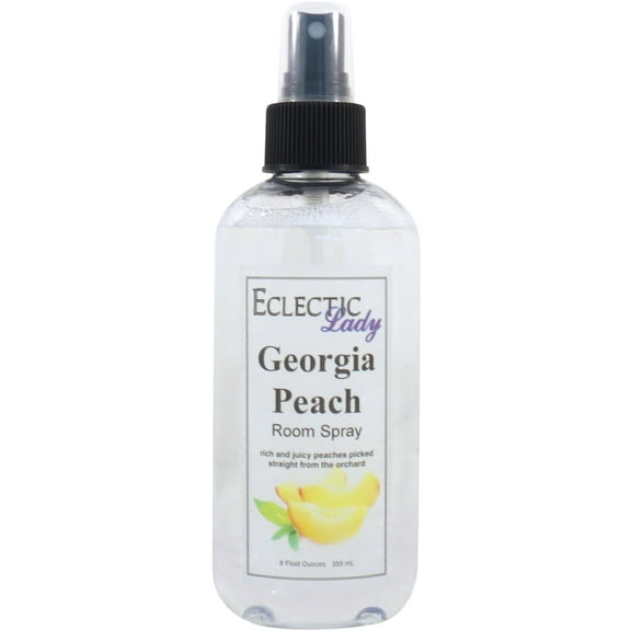 Georgia Peach Room Spray by Eclectic Lady (Double Strength), 2 Ounces, Fragrant Aromatic Room Mist For Home, Room, Office